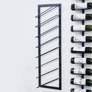 放器简约壁挂式酒架红酒展示架名-酒酒收纳架子红酒横酒架
