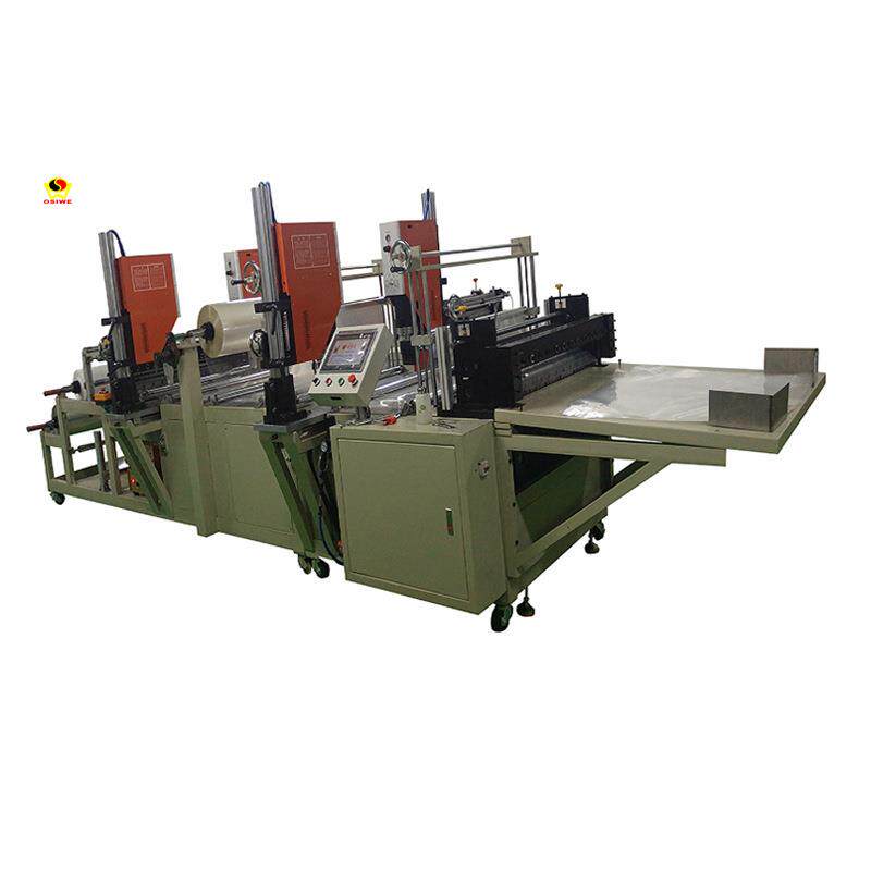 自动滚动式超声波塑焊机全自动化超声波塑焊机PE膜自动裁断熔接