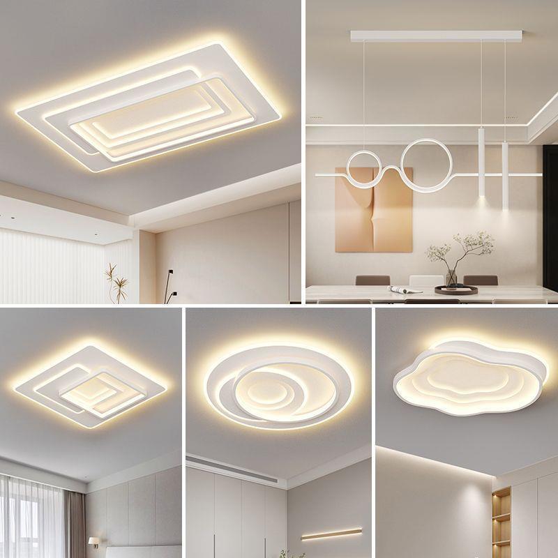 厅屋灯现代简约大d气36009le吸顶灯卧室餐厅吊灯中山客灯具组合全