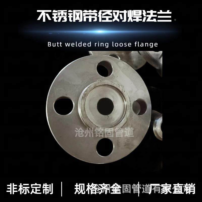 22304052507S双相不法L锈钢带径对焊兰盲板法兰DN100CAS600