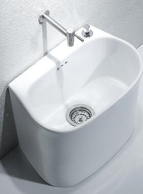 cs拖351把池拖台布池阳卫生间大号把拖桶拖把盆落地家用式墩布池