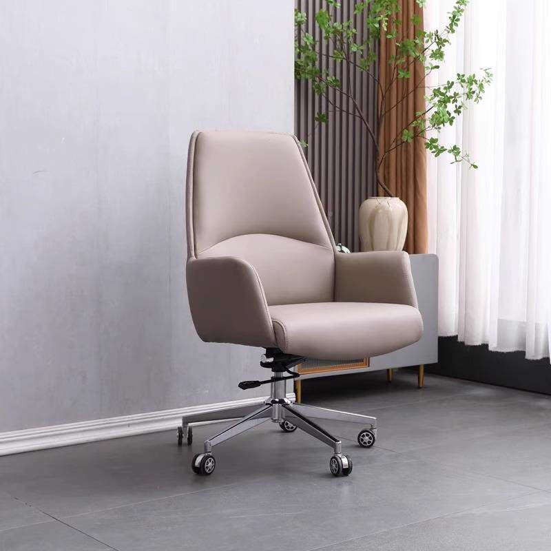 办公椅久坐脑电椅会议椅家用椅子务商皮老质YT-8785会议室转椅板