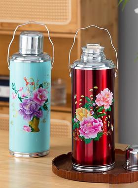 老款热壶舍居家保暖994壶热水瓶老式暖壶生学宿复古大容水量保温