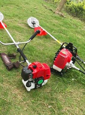 汽油便携式割草机松手持草打坪机农用园林开荒草背负式MVO除草土