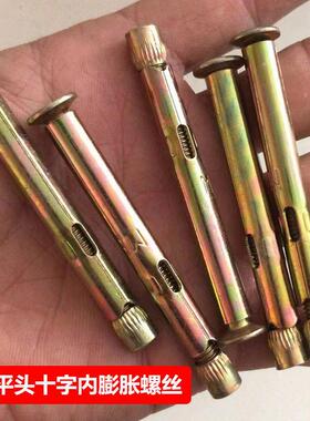 平头字GAE十膨胀丝沉头内隐地板形M螺6