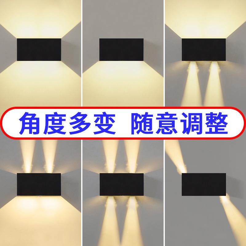 外防水壁灯双头叶可调上下发户光店室外楼梯室内jk—018楼梯酒床