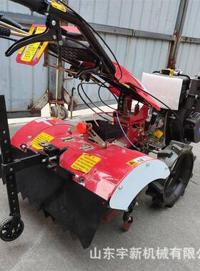 柴油驱微耕机果除草机DEG1园92型直四沟连旋耕开机