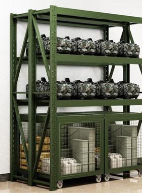 绿色仓笼移动XEK带盖网箱野外物资周k转箱重型带轮承储0重30g物资