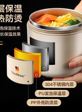 xyt保温F769S865盒上班族微波炉加热便当餐碗可带盖学盒生便携超