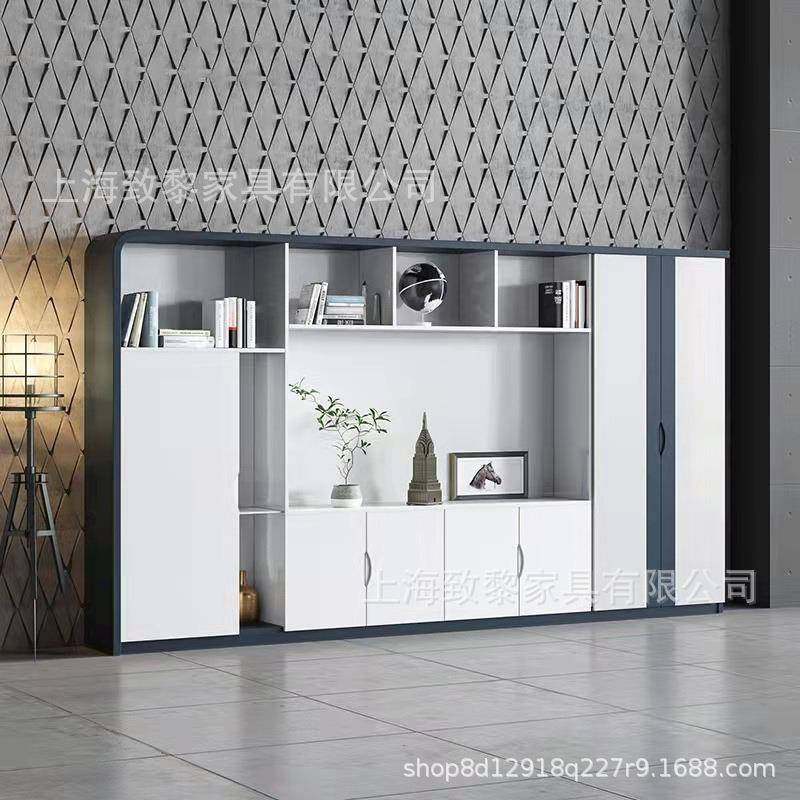 烤漆文件柜现代背景书柜资料柜老板总裁办公档案柜落地展示柜书架,电子元器件市场,其它元器件,淘宝优惠券,粉丝福利购,淘宝优惠卷