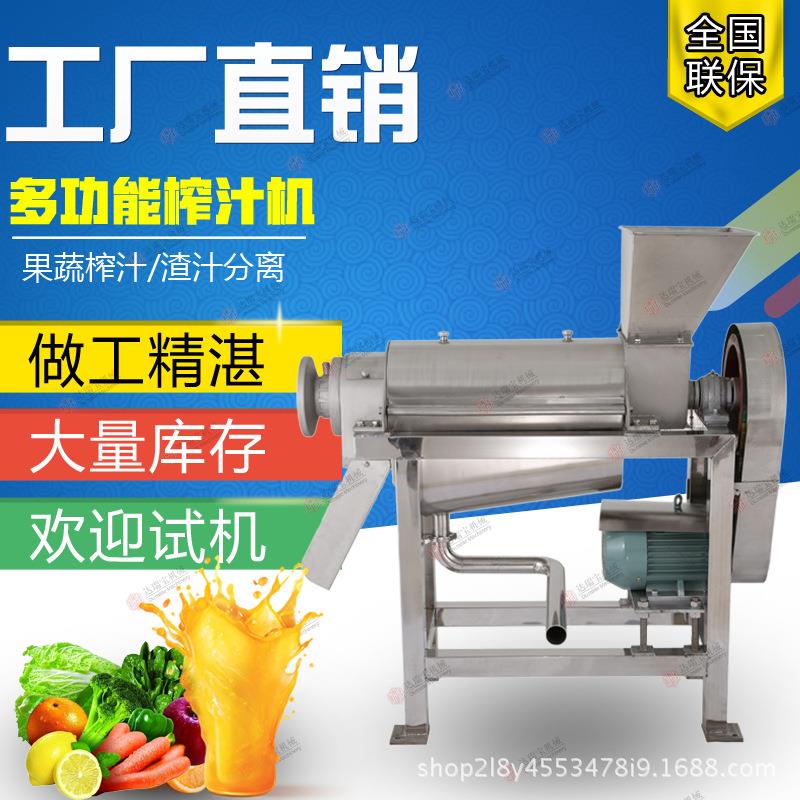 龙眼榨汁机大型龙眼螺旋果蔬榨汁机商用七彩蔬菜面榨汁机