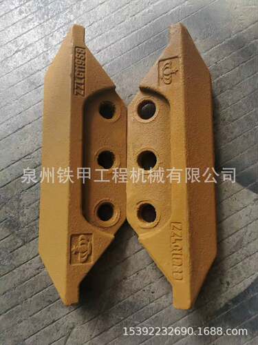 沃尔沃EC210神钢SK230挖斗三孔岩石刀角护板边刀