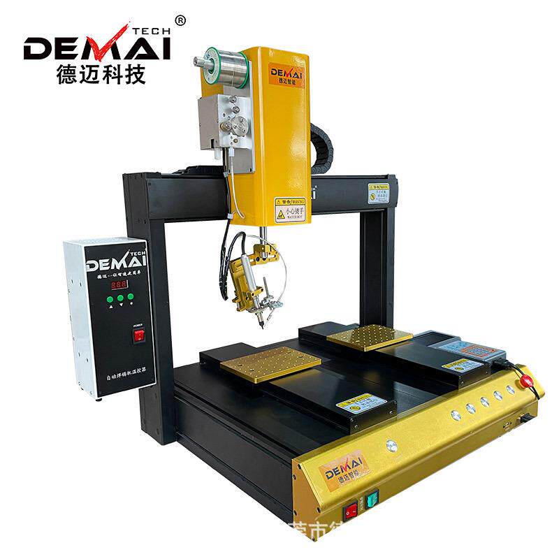 PCB六轴全自动焊锡机FPC双Y焊锡机械LED铝基板点锡智能设备