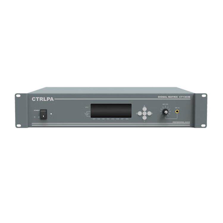 CTRLPA肯卓CT1303B八入八出音频矩阵器直销