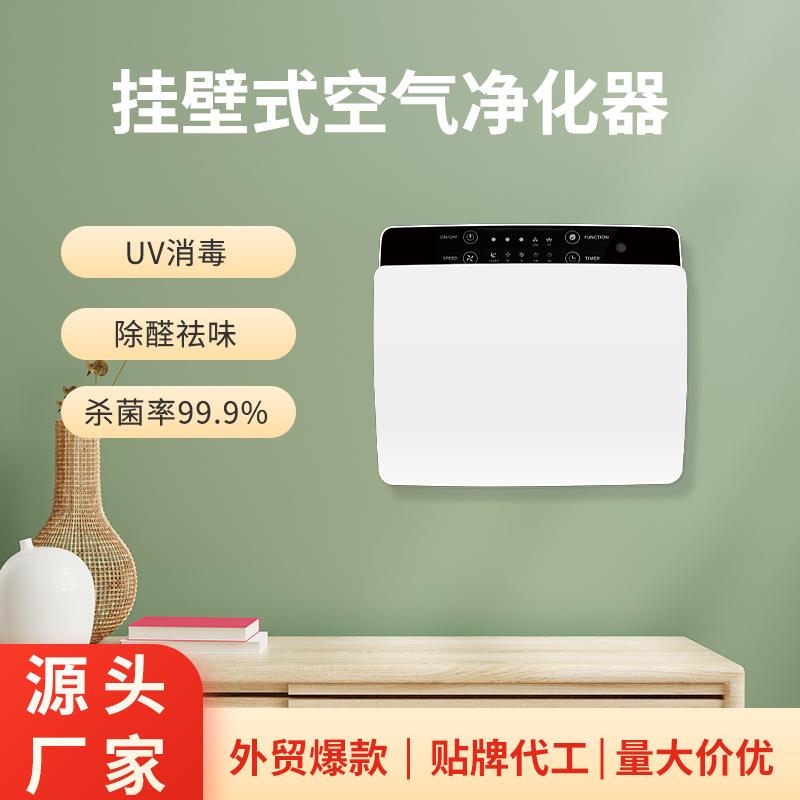 家用壁挂空气净化器复合活性炭冷触媒HEPA滤网除甲醛消毒净化器