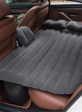 汽车用品 车用103丝PVC+植绒直条车中床垫 车载旅行床