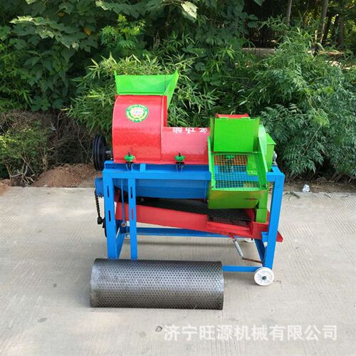 多功能高粱稻麦大豆脱粒机 新款油葵脱粒机 多功能打谷机