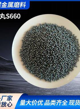 钢丸S660钢砂钢丸金属磨料抛丸铸钢丸合金钢丸圆形颗粒硬度高