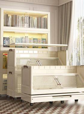 90宽柜超大号加大收折柜储物柜儿童玩叠纳WKQ具柜塑料柜婴儿衣柜