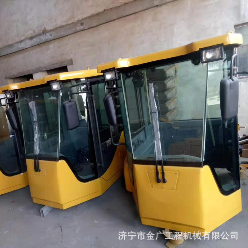 装载机驾驶室 SL33铲车驾驶室 驾驶楼后机罩 驾驶室玻璃门锁
