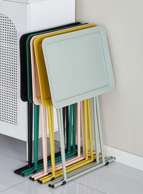 折便叠桌子户外携耐字家用阳台写桌摆地摊用REZ野外家庭免安装电