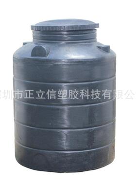 5家00塑料水箱圆形立式洒水桶白色L水382桶用小水塔放车上运输桶