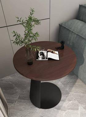 木边几创意沙发小实圆桌现代简约阳台QRNC茶型小几轻异性奢移动角