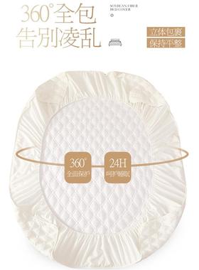 床床笠单件防滑罩夹棉厚席梦思罩JMP保护1.8m床垫套加高30/加40/5