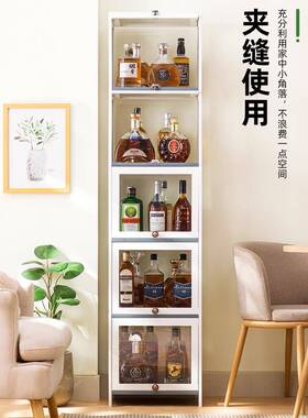 酒柜展柜现2242BSTM代示简约餐边柜网小红酒式架欧靠墙客厅实木置