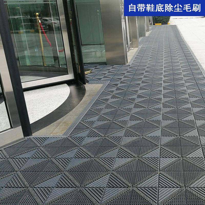 三地垫VA塑料防合一三合一滑红色拼接毛刷酒店商场大门E口室外组,居家布艺,家用脚垫,淘宝优惠券,粉丝福利购,淘宝优惠卷