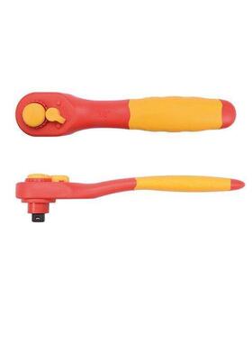 10k电作业绝缘v棘扳轮扳手电带力绝缘套筒622扳手耐压活动锁扣手