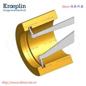 德国KROE数PLIN内测规卡L350防水防油内径测量卡尺显RNNG350
