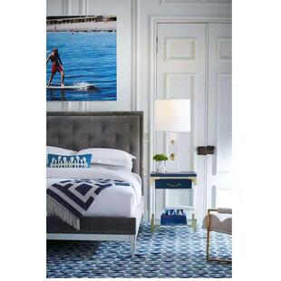 亚克力透子明柜床头纳柜边储物柜简约卧室收POY柜客床厅沙发边几