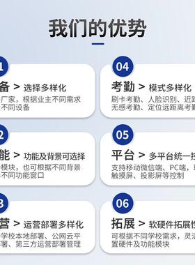 2子.5智慧校园电班牌电4子门牌大高初中小学幼儿园考1勤机RR21.45