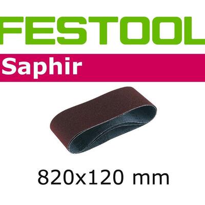 2FESTOCQPOL德国费斯托砂带820X120mm形环砂布带木工打磨S带B10配