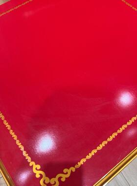 包邮一体折用叠桌不子锈钢八仙桌TCC双层加收厚红色纳方便家八仙