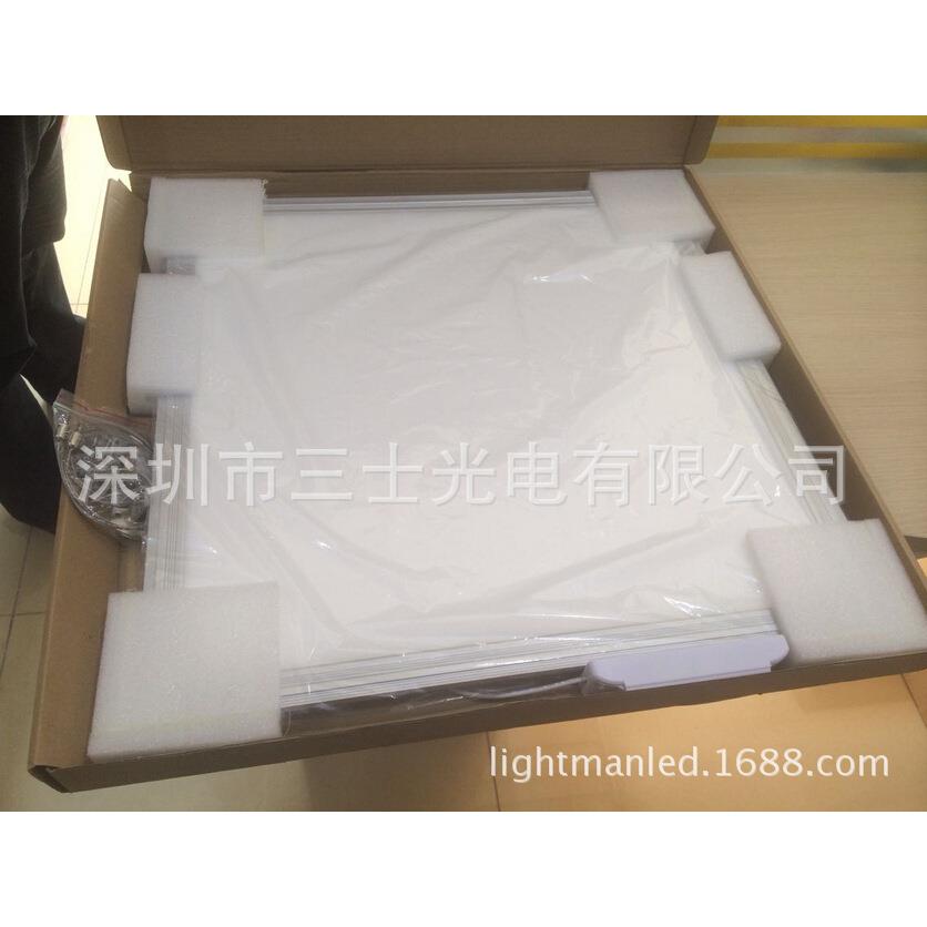 ET面UVC认证PL-6060led板灯600*60036W40办公室石膏板吊顶Wled平