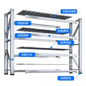 304不锈钢储物架仓工业商用重型库LUD置物架下地室冷库多节层调货