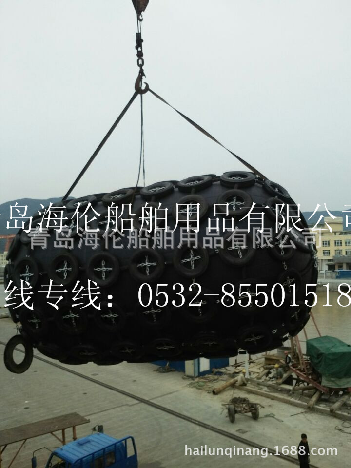 船用码头充气橡胶护舷防撞靠球