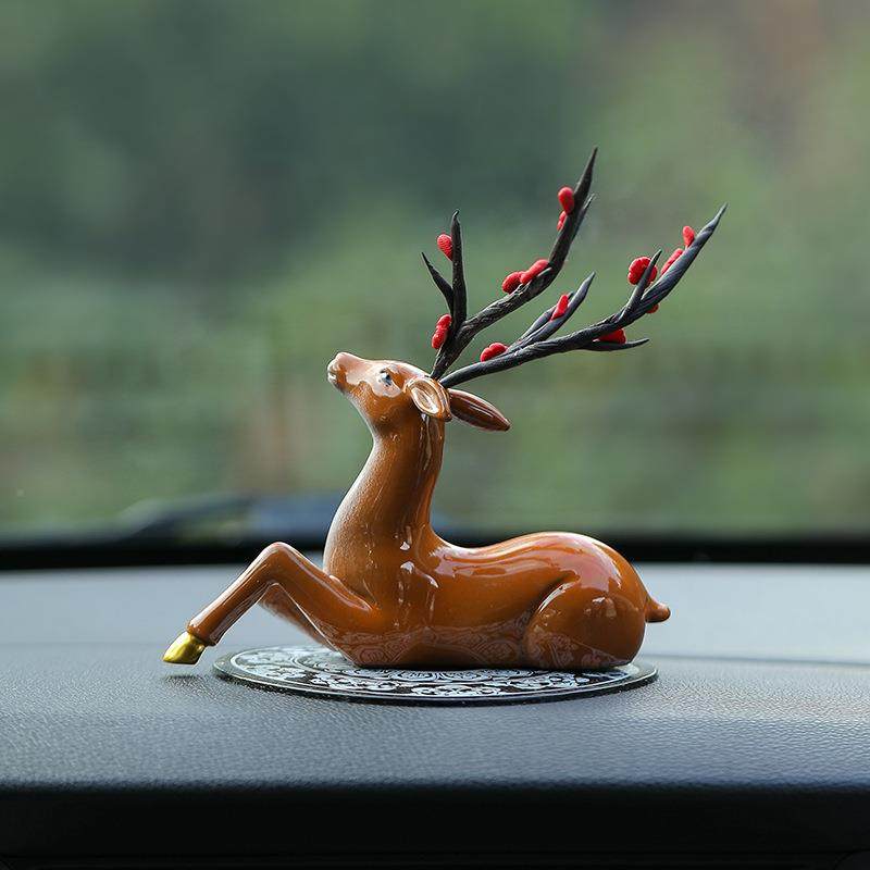 陶瓷花鹿摆件家饰品客梅厅关酒柜RYE电视居柜办公室桌面工玄艺品,橡塑材料及制品,工业陶瓷,淘宝优惠券,粉丝福利购,淘宝优惠卷