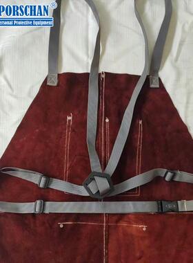 服电工作围裙耐磨电焊防护焊成人劳保EOF工作围裙烧烤围裙皮围裙