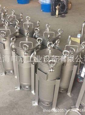 DL-P1S1过单袋式滤器化工DN50法兰连接造ROB助剂颗纸粒袋式过滤机