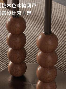 灰色木挂衣架落地卧不锈实钢室衣帽架入户客69293厅晾衣服挂结架