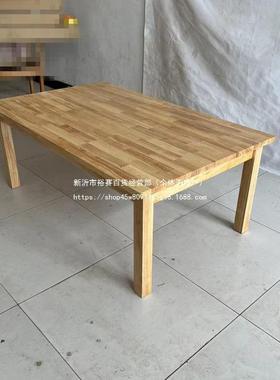 简易木餐吃饭烧实烤饭四方桌八仙炕桌正方形矮桌子PEM吃桌茶几台