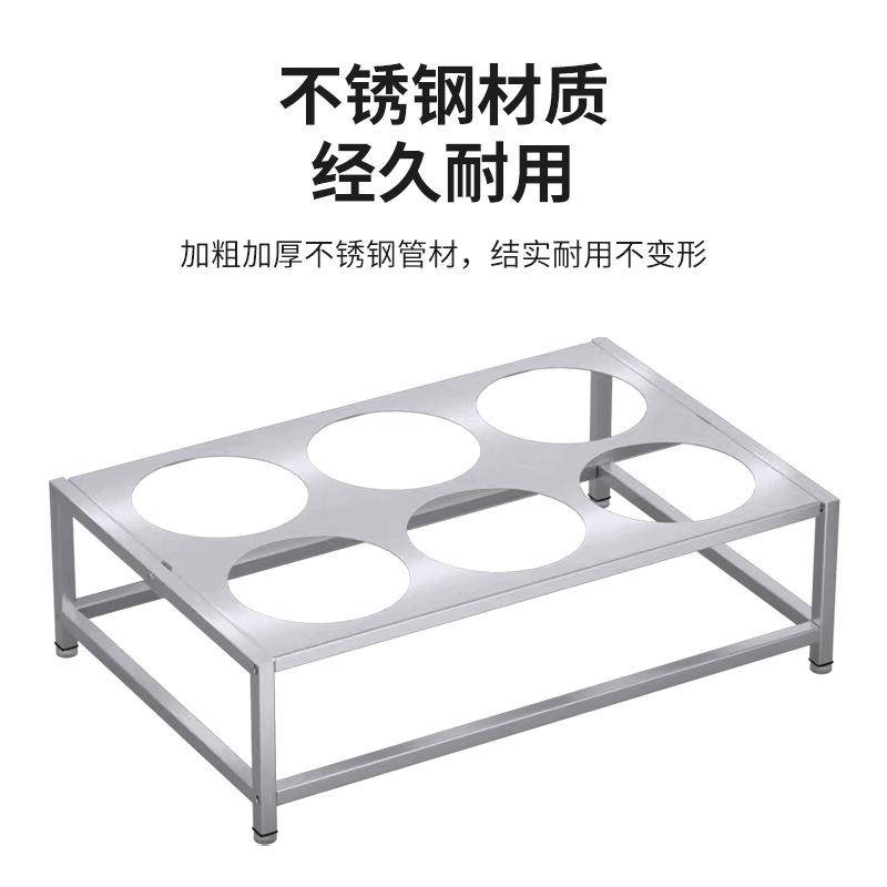 味不锈钢双排圆格号调料盒4格68盒带盖留样16盒方盒1味大2DYN调料