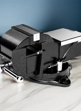 台钳带3台台钳虎钳寸4寸5寸6寸砧8寸加重LQZ型台虎钳老虎钳