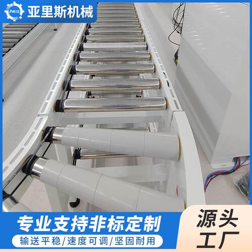 多楔滚筒线电动步带滚筒输ARIS同送机动力滚线物带流流水筒线传送