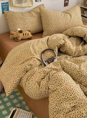 云2025新款A类感花皱皱四纱件套1.2床单三件套-被套GXO15提0*200