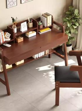 实椅木ZMR书椅子靠背椅餐家用餐桌椅凳软包扶手学习椅电子脑办公