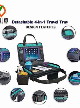 多功能儿童托盘包袋BSCI认证深圳双层拉链画写字板